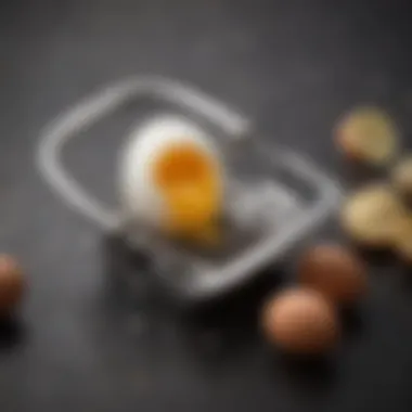 Innovative Egg Peeler Designs Diverse egg peelers with innovative designs on display
