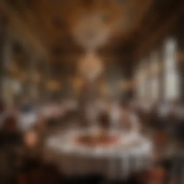 Vibrant Community Experience at Versailles A bustling dining scene capturing the essence of community at Versailles