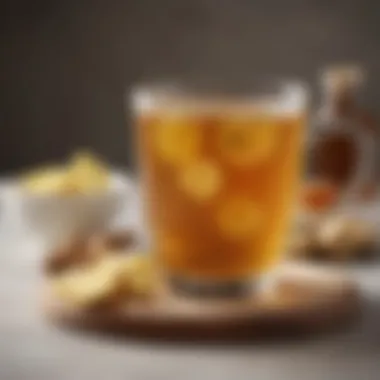 Ginger Tea: Natural Relief Ginger tea for digestive relief