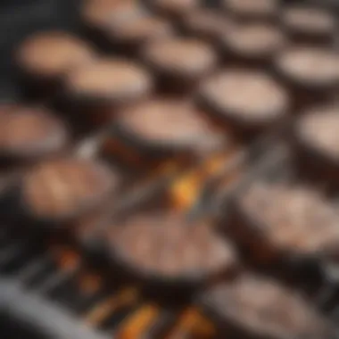 Close-up of grill materials showcasing innovation