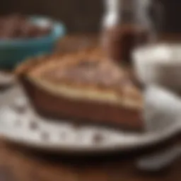 Decadent Hershey Pie with Chocolate Crust