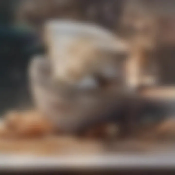 Variety of toppings for hot cocoa on display