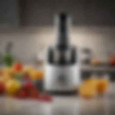 User-friendly controls of the Hurom HAA Juicer demonstrating ease of operation