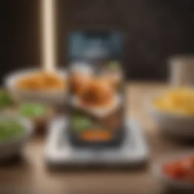 Seamless Online Ordering Interface A seamless online ordering interface on a smartphone