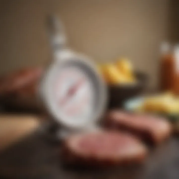 Taylor meat thermometer in a kitchen setting