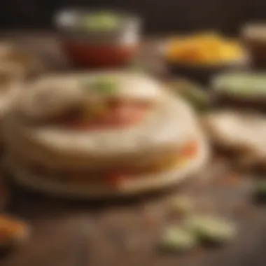 Label of Mission Tortilla highlighting ingredient sourcing.