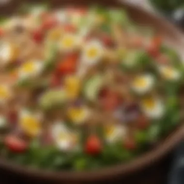 Healthy Multigrain Salad A colorful, healthy salad featuring multigrain ingredients.