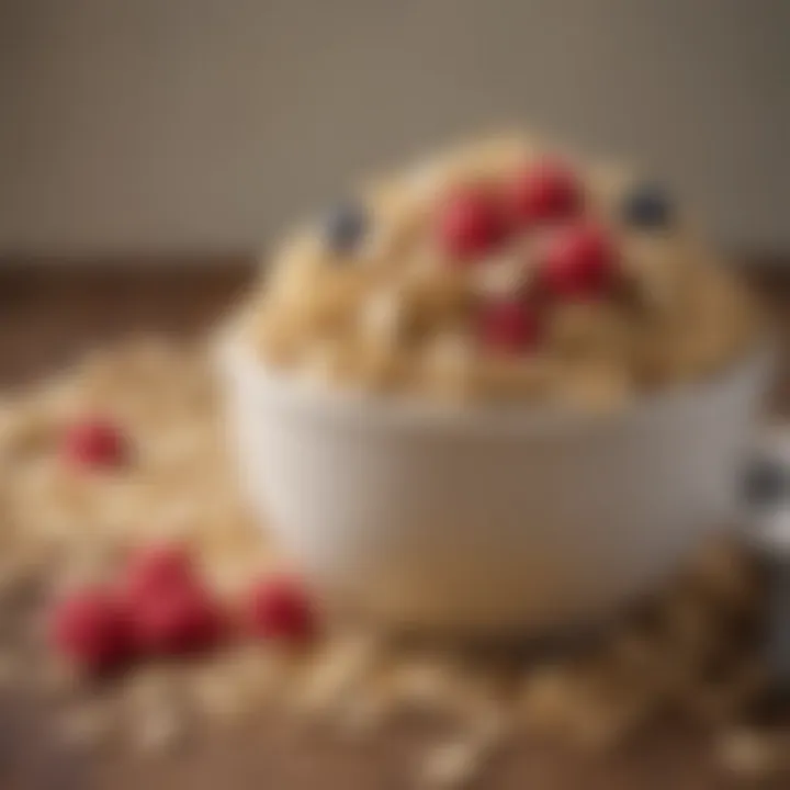 Nutritional benefits of oatmeal and quick oats