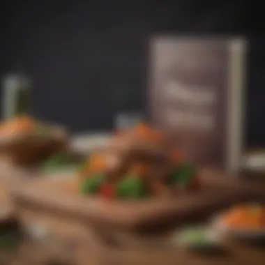 An open cookbook with paleo recipes
