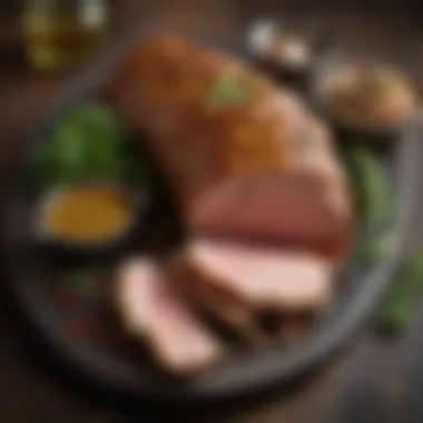Flavorful Marinade Ingredients Vibrant array of marinade ingredients including herbs and spices