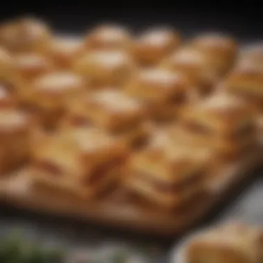 A variety of dishes that can be made using puff pastry