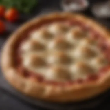 Perfectly Risen Dough: The Key to Great Pizza A beautifully risen pizza dough ready for shaping