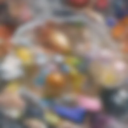 The colorful array of skittle ingredients