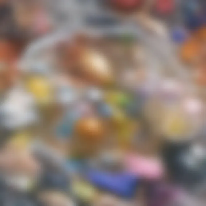 The colorful array of skittle ingredients