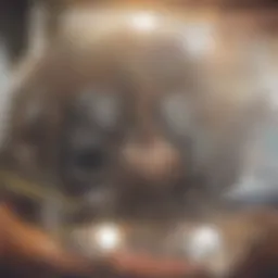 Illustration of nasal anatomy highlighting blocked nostrils