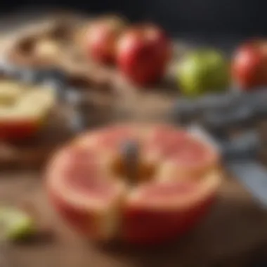 Comparative Analysis of Coring Tools Comparison of Sur La Table apple corer with other coring tools