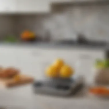 Taylor Kitchen Scale in a Contemporary Kitchen Taylor Kitchen Scale in a modern kitchen setting
