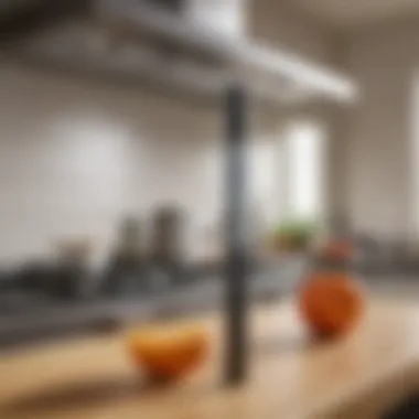 Temp Stick in Modern Kitchen Environment Close-up of a Temp Stick Wi-Fi thermometer in a kitchen setting