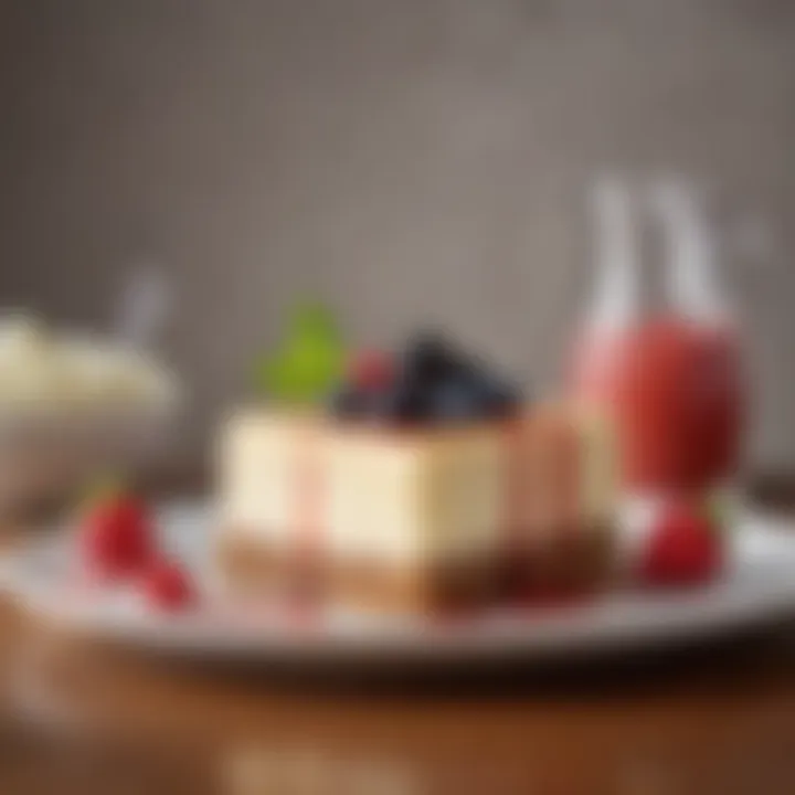 Ingredients used in TGI Fridays Vanilla Bean Cheesecake
