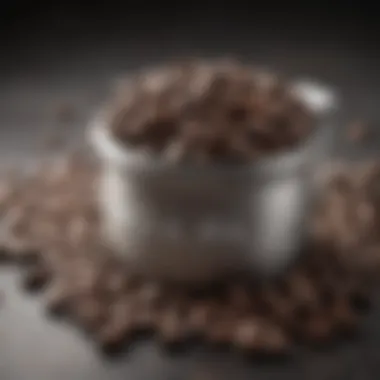 Variety of Coffee Beans for Moka Pot Different types of coffee beans suitable for moka pot brewing