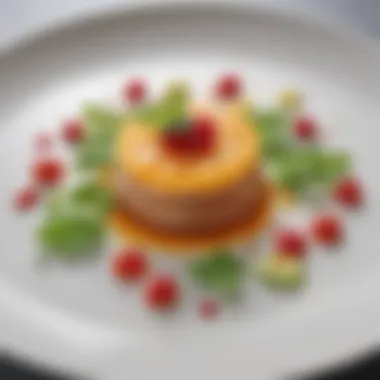 The Art of Garnishing for Flavor A close-up of an exquisite garnish enhancing a dish