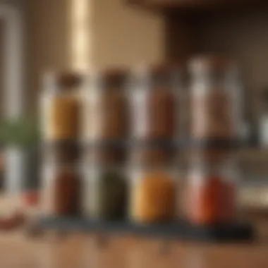 Durable Spice Jars Durable spice jars made from high-quality materials