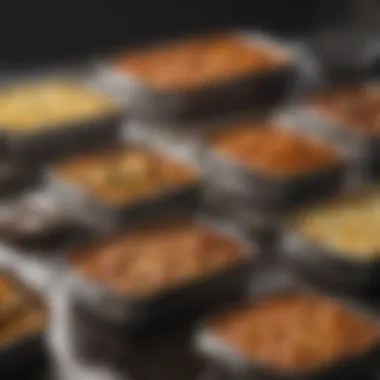 Diverse Materials of Casserole Pans A variety of casserole pans highlighting their distinct materials.