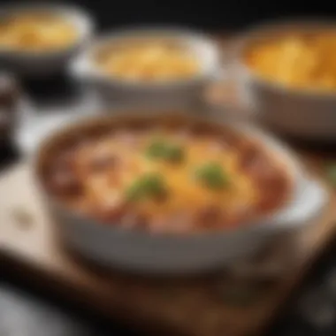 Casserole Pan Versatility in Presentation A beautifully presented dish in a casserole pan, emphasizing its versatility.