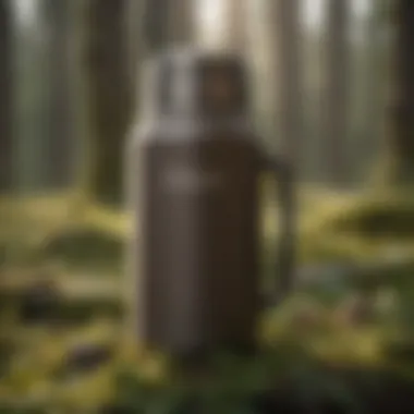 Portable Thermos Perfect for Outdoor Enthusiasts A portable thermos ideal for outdoor adventures