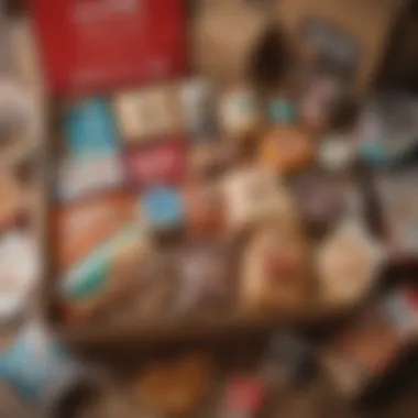 Thoughtful Care Package Delivery A thoughtful care package filled with favorite snacks and items
