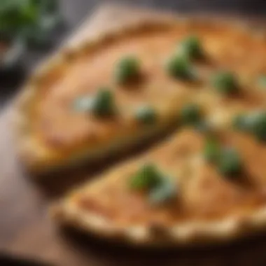 Culinary Versatility of Cauliflower Crust Culinary applications of cauliflower crust