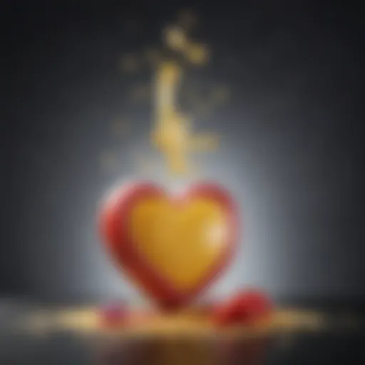 Visual representation of cholesterol types