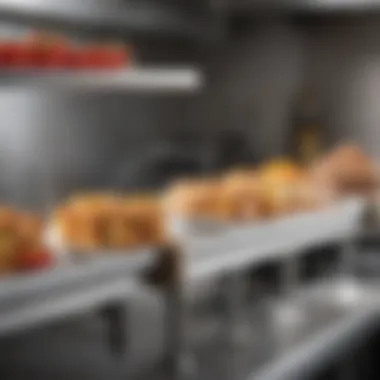 Food Separators in Home and Professional Kitchens A collection of food separators used in both home and professional kitchens.