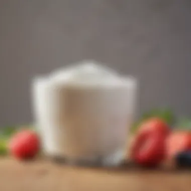 Health benefits of protein from low-fat yogurt