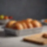 Commercial bread pan showcasing unique design features