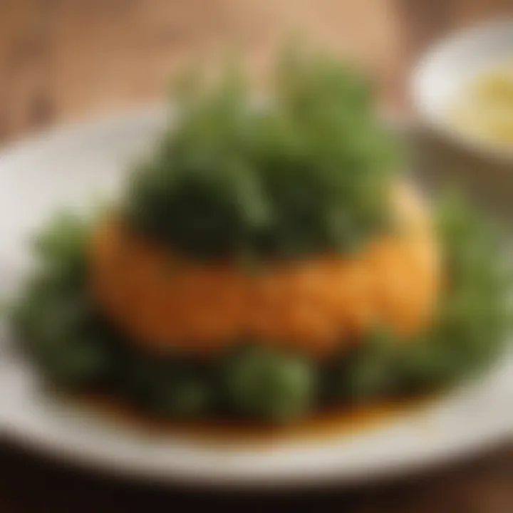 A variety of dishes incorporating sea moss as an ingredient