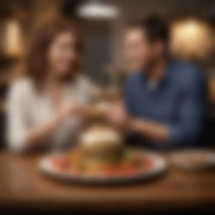 Couple enjoying a shared experience together