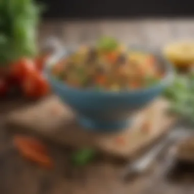 Quinoa: A Versatile Source of Magnesium A bowl of quinoa with assorted vegetables