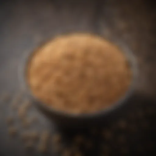 Nutritious grains showcasing whole wheat berries